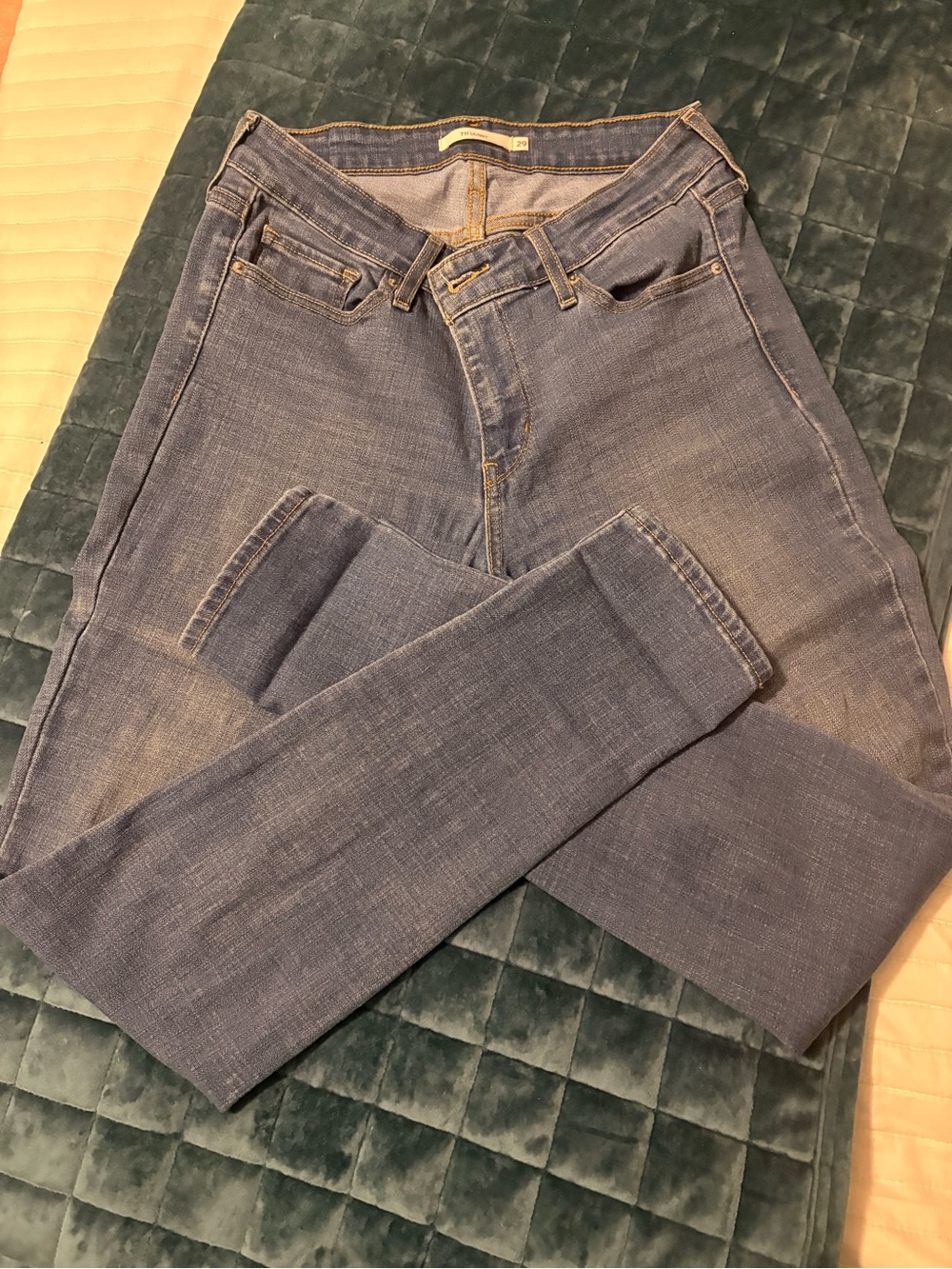 Levi's Women's Light Blue Skinny Jeans